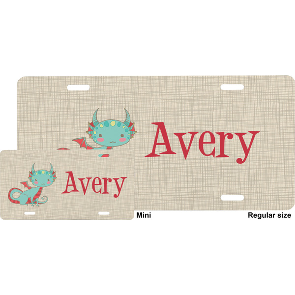 Chinese Zodiac License Plate (Sizes)