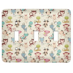 Chinese Zodiac Light Switch Cover (3 Toggle Plate)