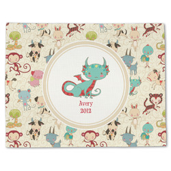 Chinese Zodiac Single-Sided Linen Placemat - Single w/ Name or Text