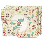 Chinese Zodiac Linen Placemat w/ Name or Text