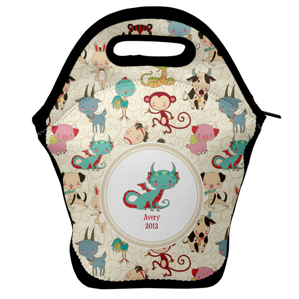 Custom Chinese Zodiac Lunch Bag w/ Name or Text