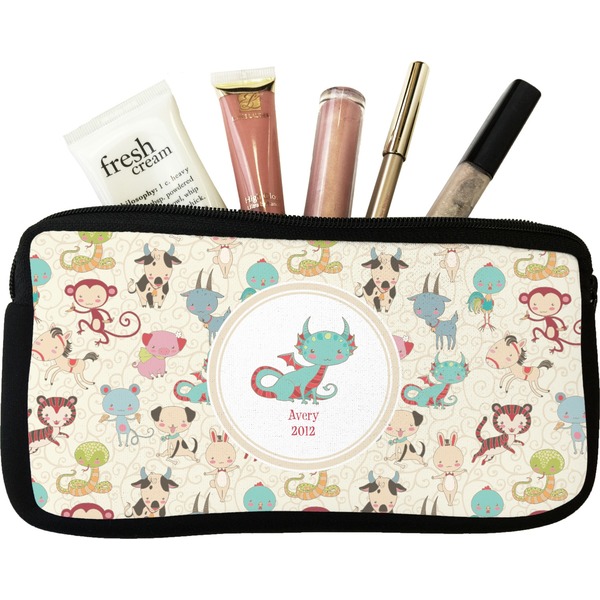 Custom Chinese Zodiac Makeup / Cosmetic Bag - Small (Personalized)
