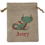 Chinese Zodiac Burlap Gift Bag (Personalized)