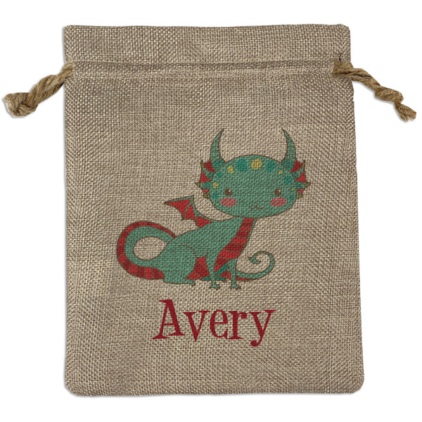Custom Chinese Zodiac Burlap Gift Bag (Personalized)