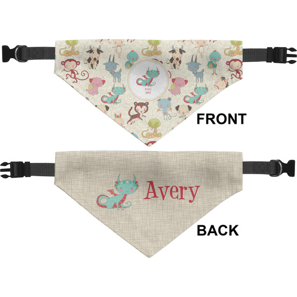 Chinese Zodiac Medium Dog Bandana Approval