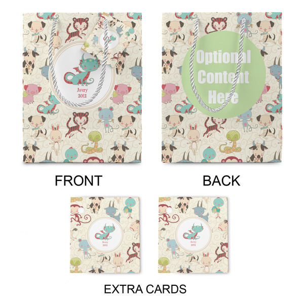 Chinese Zodiac Medium Gift Bag - Approval