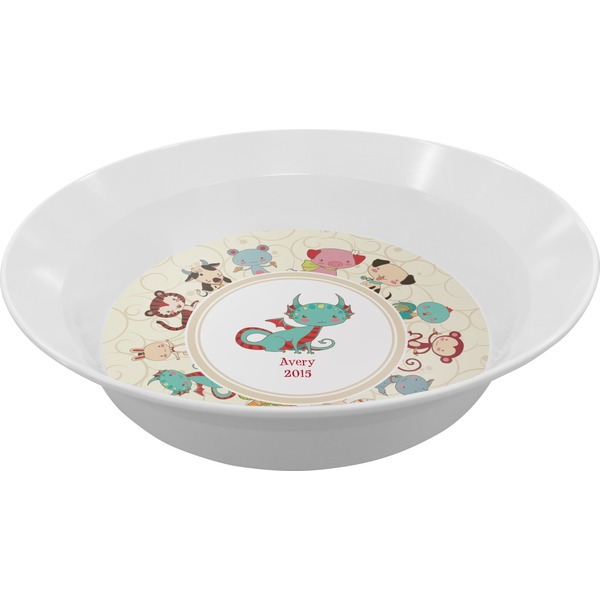 Custom Chinese Zodiac Melamine Bowl (Personalized)