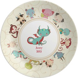 Chinese Zodiac Melamine Plate (Personalized)
