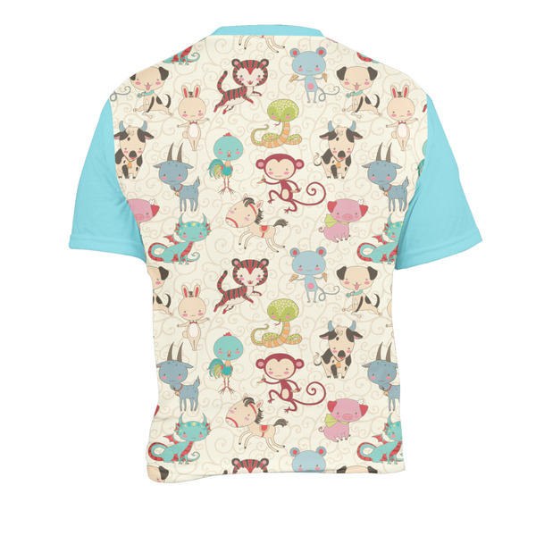 Chinese Zodiac Men's Crew Neck T Shirt Medium - Back