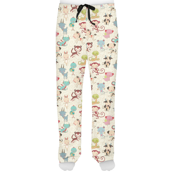 Chinese Zodiac Men's Pjs Front - on model