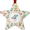 Chinese Zodiac Metal Star Ornament - Front