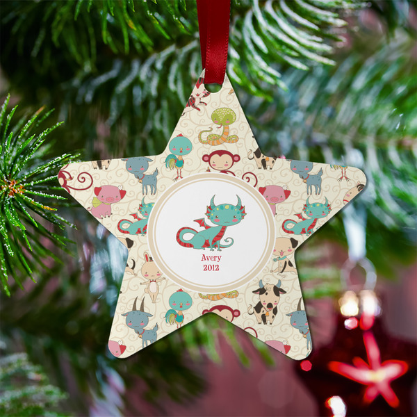 Chinese Zodiac Metal Star Ornament - Lifestyle