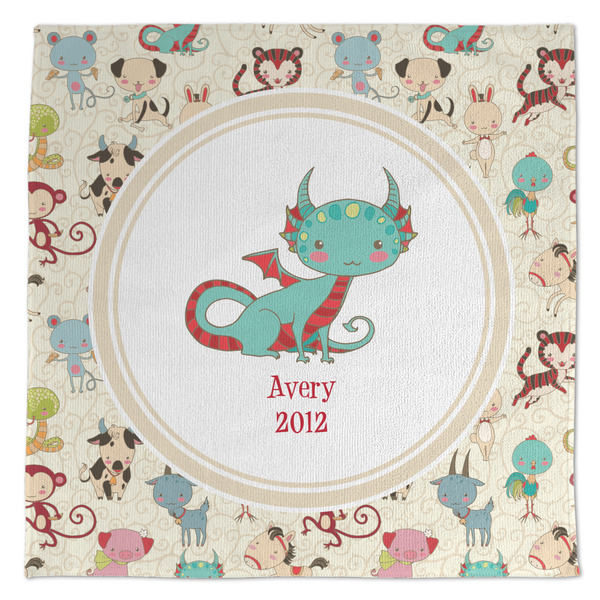 Custom Chinese Zodiac Microfiber Dish Towel (Personalized)