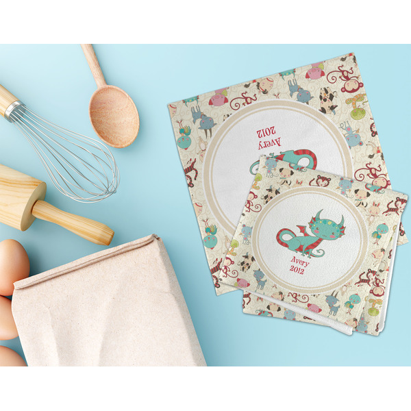 Chinese Zodiac Microfiber Dish Rag - LIFESTYLE