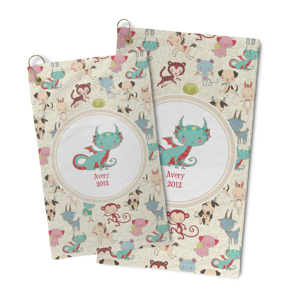 Chinese Zodiac Microfiber Golf Towel - PARENT/MAIN