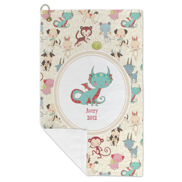 Chinese Zodiac Microfiber Golf Towels - FOLD