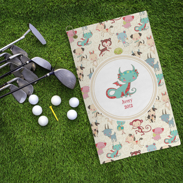 Chinese Zodiac Microfiber Golf Towels - LIFESTYLE