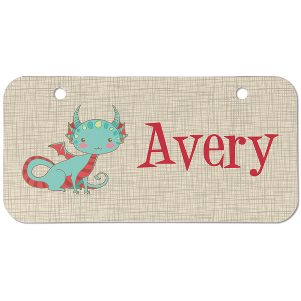 Custom Chinese Zodiac Mini/Bicycle License Plate (2 Holes) (Personalized)