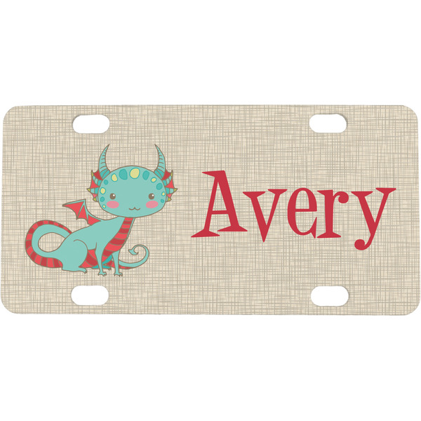 Custom Chinese Zodiac Mini / Bicycle License Plate (4 Holes) (Personalized)