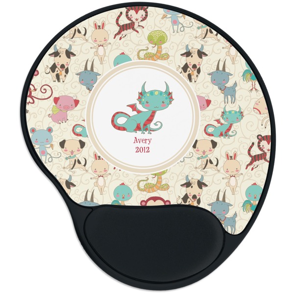 Custom Chinese Zodiac Mouse Pad with Wrist Support