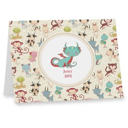 Chinese Zodiac Note cards (Personalized)