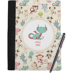Chinese Zodiac Notebook Padfolio - Large w/ Name or Text