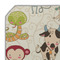 Chinese Zodiac Octagon Placemat - Single front (DETAIL)