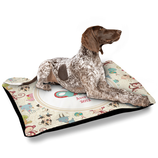 Chinese Zodiac Outdoor Dog Beds - Large - IN CONTEXT