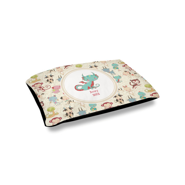 Custom Chinese Zodiac Outdoor Dog Bed - Small (Personalized)
