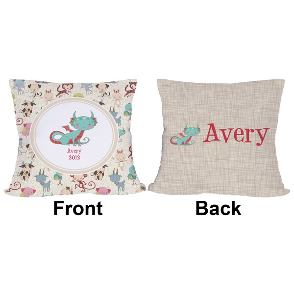 Chinese Zodiac Outdoor Pillow - 18x18