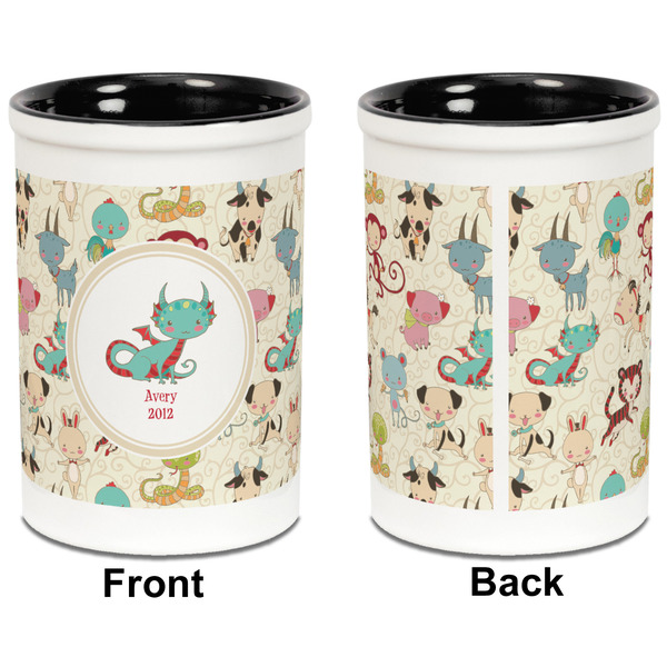 Chinese Zodiac Pencil Holder - Black - approval