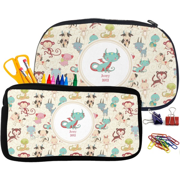 Chinese Zodiac Pencil / School Supplies Bags Small and Medium