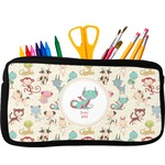 Chinese Zodiac Neoprene Pencil Case - Small w/ Name or Text