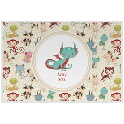 Chinese Zodiac Laminated Placemat w/ Name or Text
