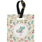 Chinese Zodiac Plastic Luggage Tag - Square w/ Name or Text