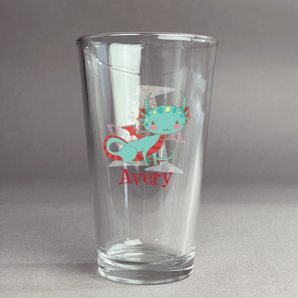 Custom Chinese Zodiac Pint Glass - Full Color Logo (Personalized)