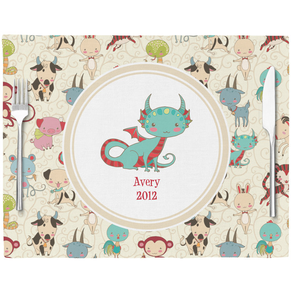 Chinese Zodiac Placemat with Props