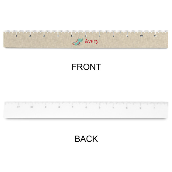 Chinese Zodiac Plastic Ruler - 12" - APPROVAL