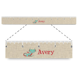 Chinese Zodiac Plastic Ruler - 12" (Personalized)