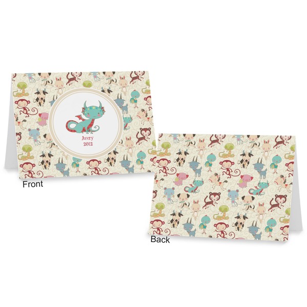 Chinese Zodiac Postcard - Front and Back