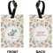 Chinese Zodiac Rectangle Luggage Tag (Front + Back)