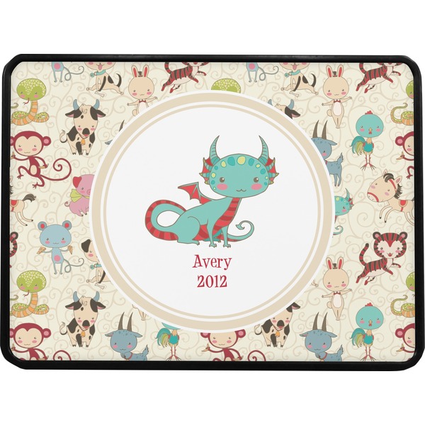 Chinese Zodiac Rectangular Car Hitch Cover w/ FRP Insert (Select Size)