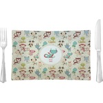 Chinese Zodiac Glass Rectangular Lunch / Dinner Plate (Personalized)