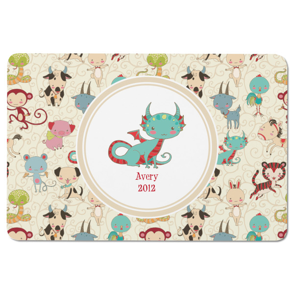 Chinese Zodiac Rectangular Fridge Magnet - FRONT