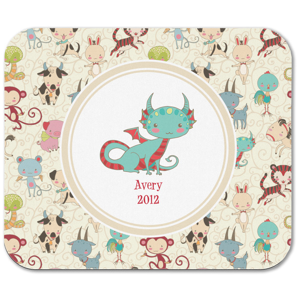 Chinese Zodiac Rectangular Mouse Pad - APPROVAL