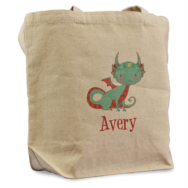 Custom Chinese Zodiac Reusable Cotton Grocery Bag - Single (Personalized)