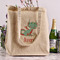 Chinese Zodiac Reusable Cotton Grocery Bag - In Context