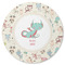 Chinese Zodiac Round Rubber Backed Coaster (Personalized)