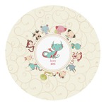 Chinese Zodiac Round Decal - Large (Personalized)