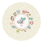 Chinese Zodiac Round Decal - Medium (Personalized)